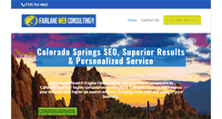Desktop Screenshot of fairlanewebconsulting.com